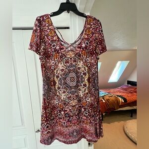Xhilaration boho Floral Patterned dress
